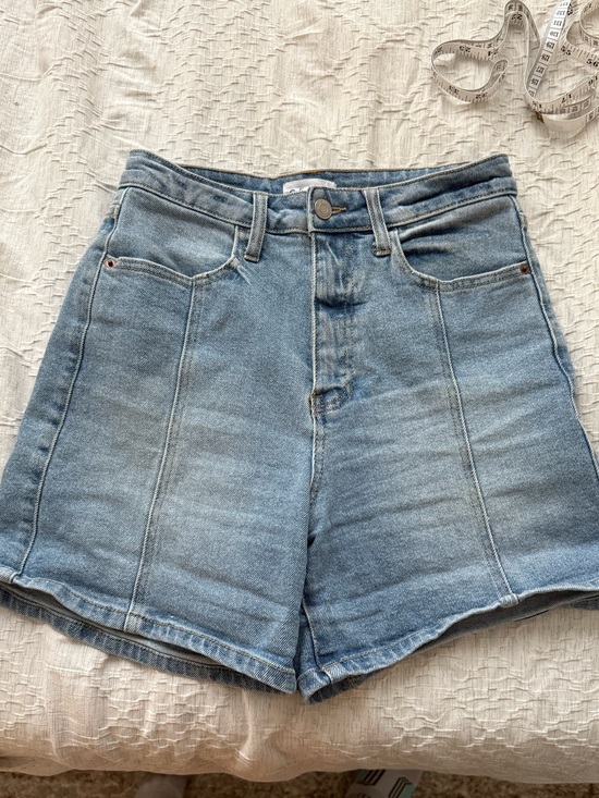 Cello Pants - Cello High-Waist Light Blue Denim Shorts